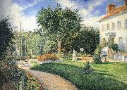 Camille Pissarro Garden oil painting reproduction